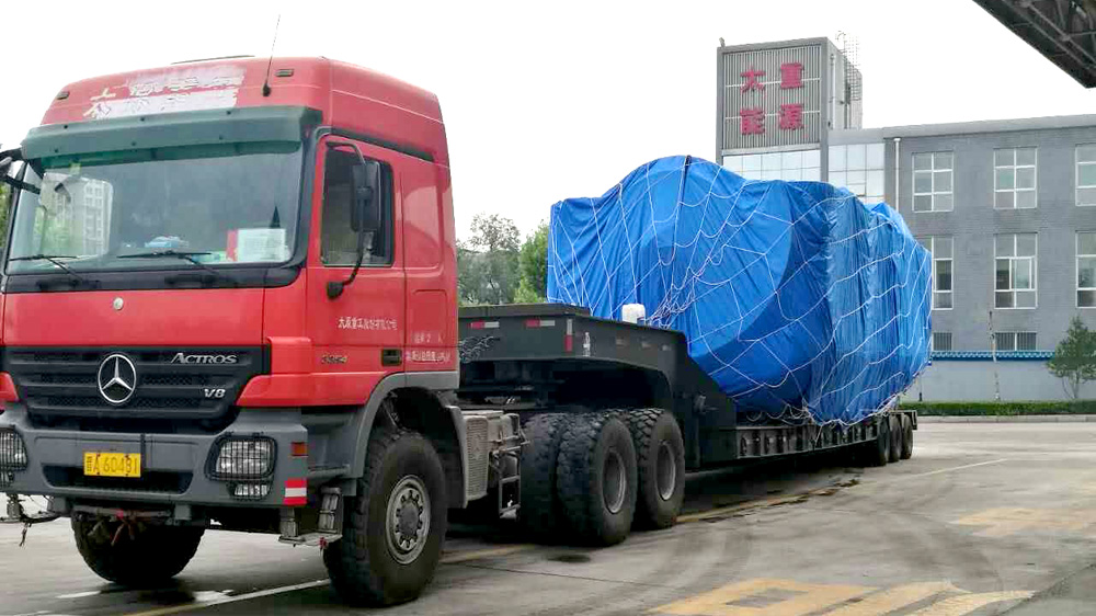 可以运输超限件产品的轴线车